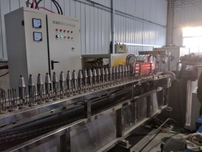 重慶旋挖機截齒焊接熱處理生產線
